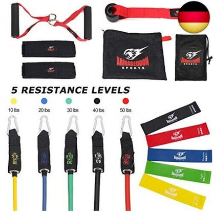 Resistance Bands Set, Widerstandsbän