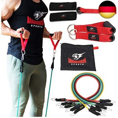 Resistance Bands Set, Widerstandsbän