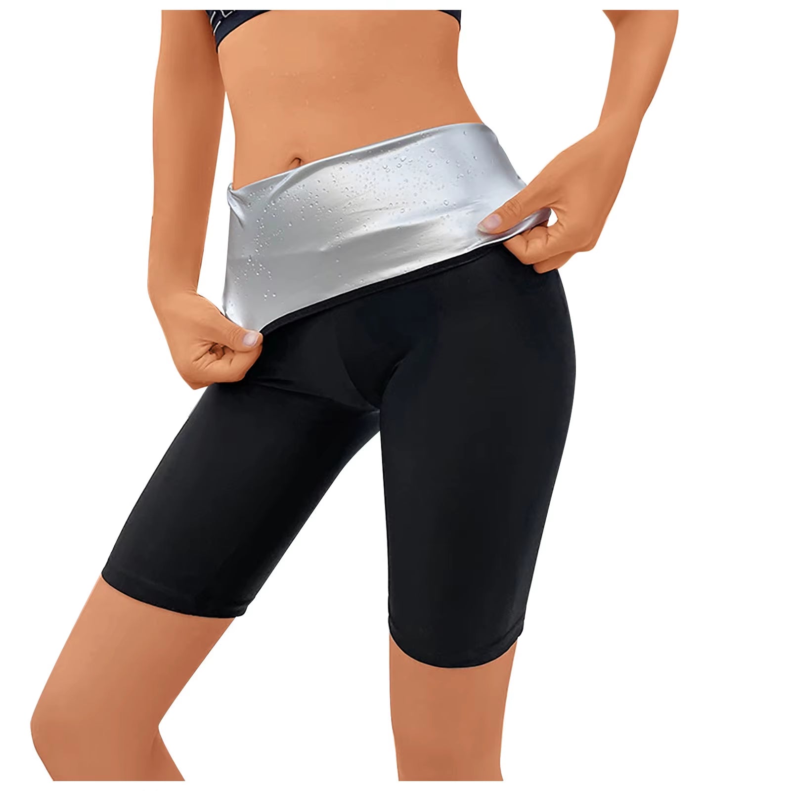 Body Shaper Pants Sauna Shapers Hot Sweat Sauna Effect Slimming Pants Fitness Short Shapewear Workout Gym Leggings Fitness Pants